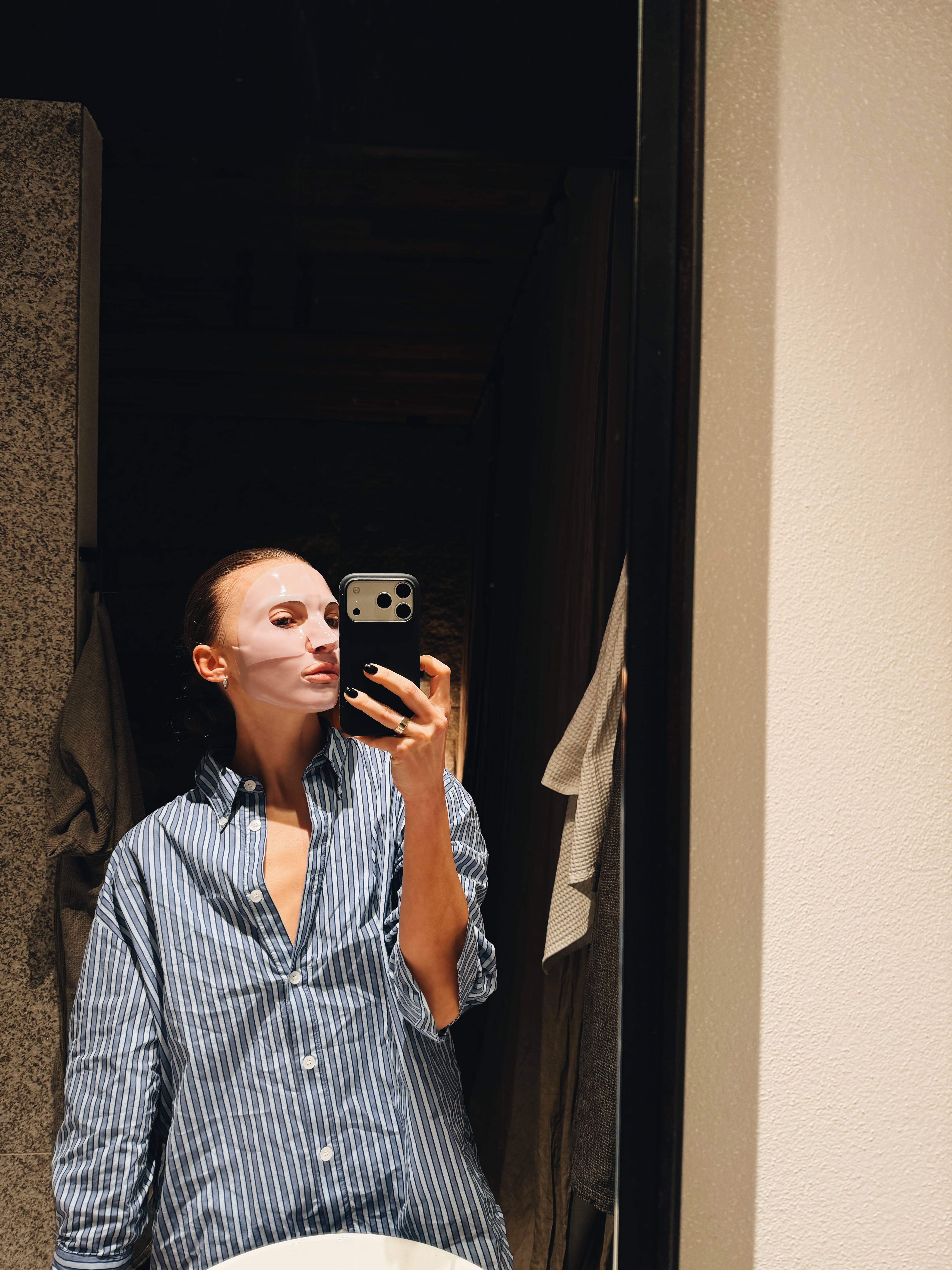 Beauty of Joseon rutyna pielęgnacyjna krok po kroku maska w płachcie, mirror check